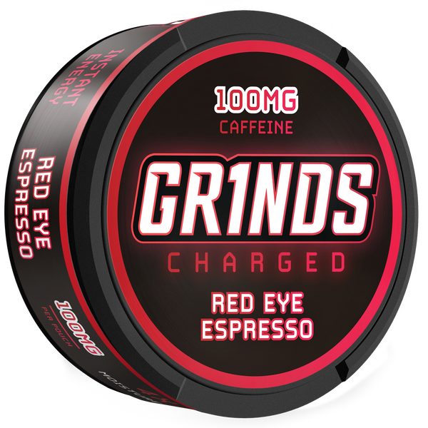 Grinds Red Eye Espresso | Caffeine Energy | #1 Alternative Pouch