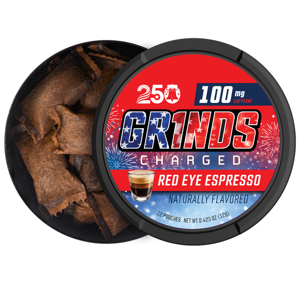 Grinds Red Eye Espresso USA 250 | Caffeine Energy | #1 Alternative