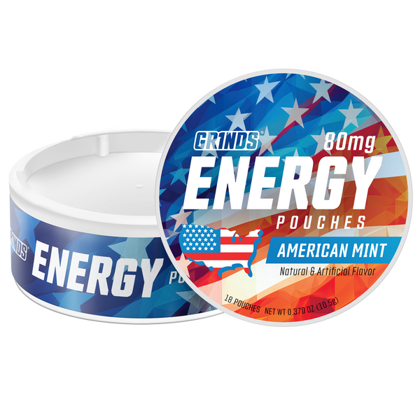 Grinds Caffeine Energy Pouches | Energy & Nicotine Alternative