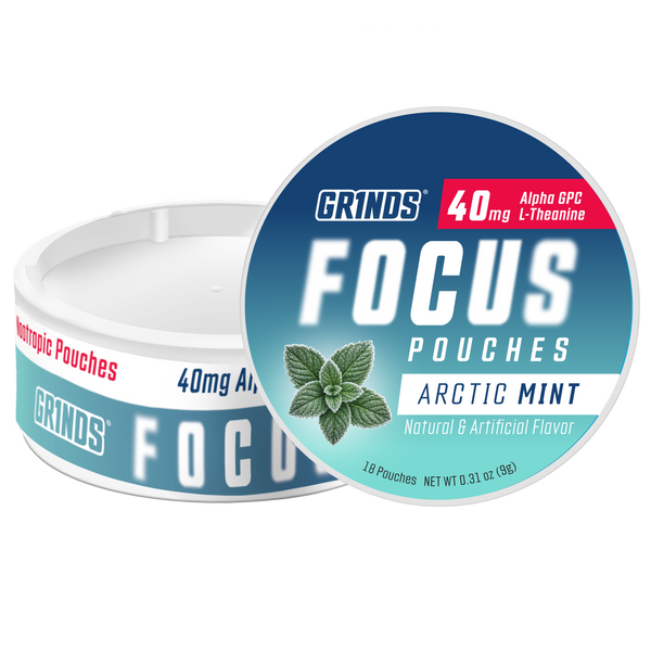 クールミント 50g（12個） Grinds Arctic Mint | Nootropic | #1 Alternative Pouch Brand