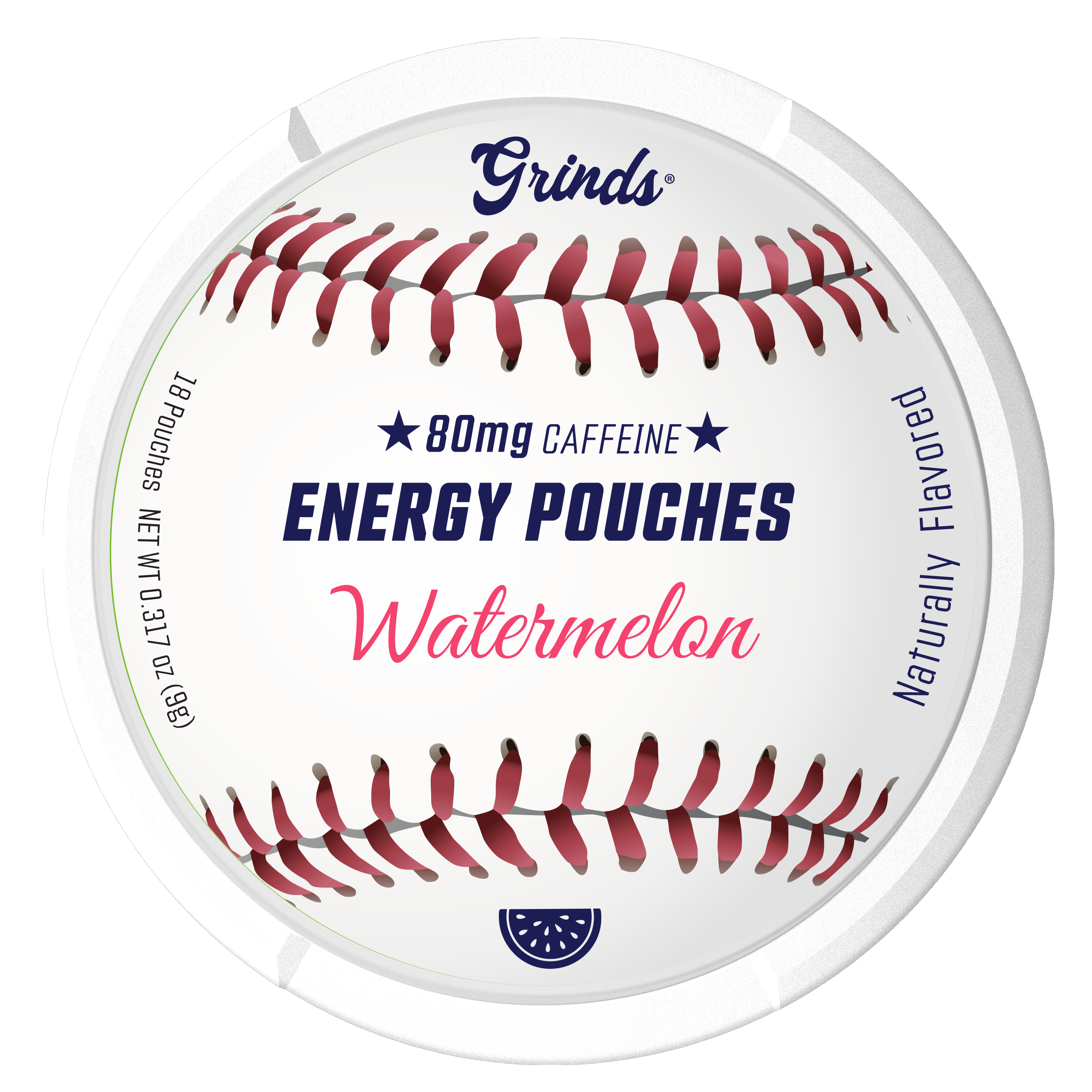 Grinds Watermelon Baseball | Caffeine Energy | #1 Alternative