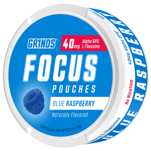 Grinds Blue Raspberry | Nootropic | #1 Alternative Pouch Brand