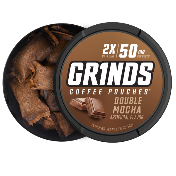can you dip coffee grounds like tobacco Baccoff Pouches Each can contains approximately 18 Double Mocha