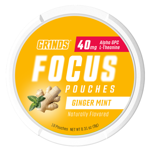Grinds Ginger Mint | Nootropic | #1 Alternative Pouch Brand