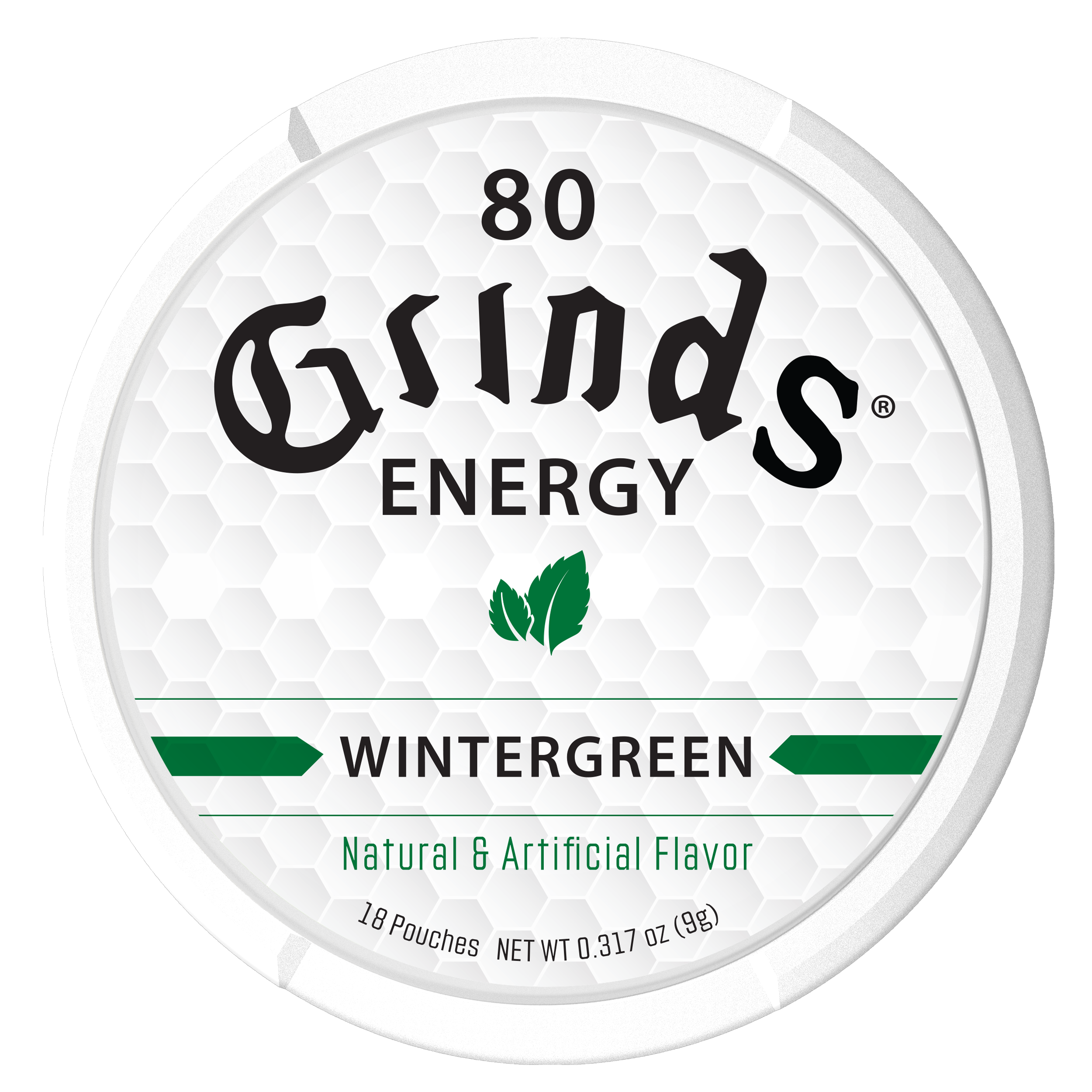 Grinds Wintergreen | Caffeine Energy | #1 Alternative Pouch Brand