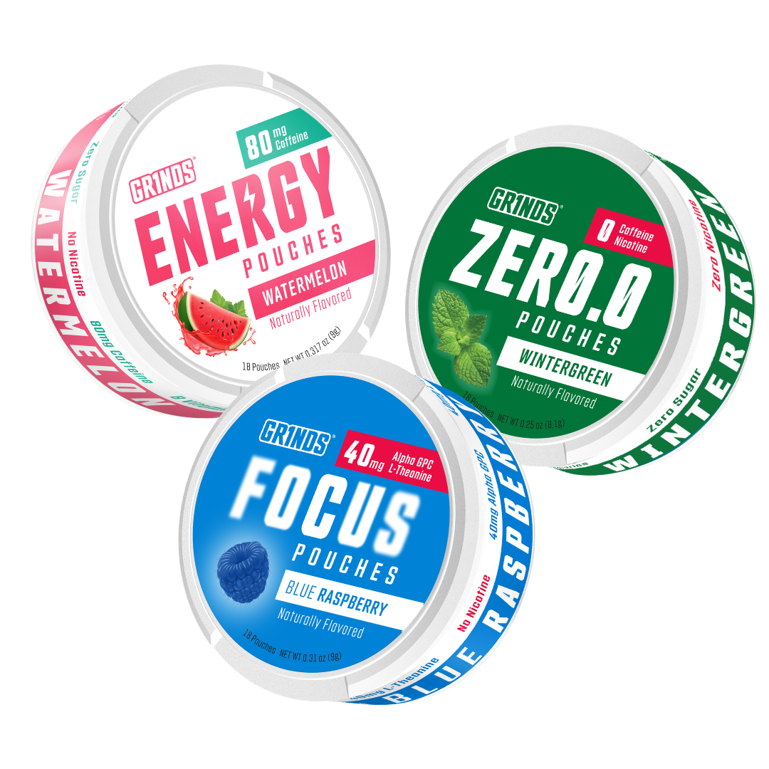 Grinds Performance 3 Pack | Focus, Energy & ZERØ.Ø | #1