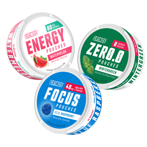 Grinds Performance 3 Pack | Focus, Energy & ZERØ.Ø | #1