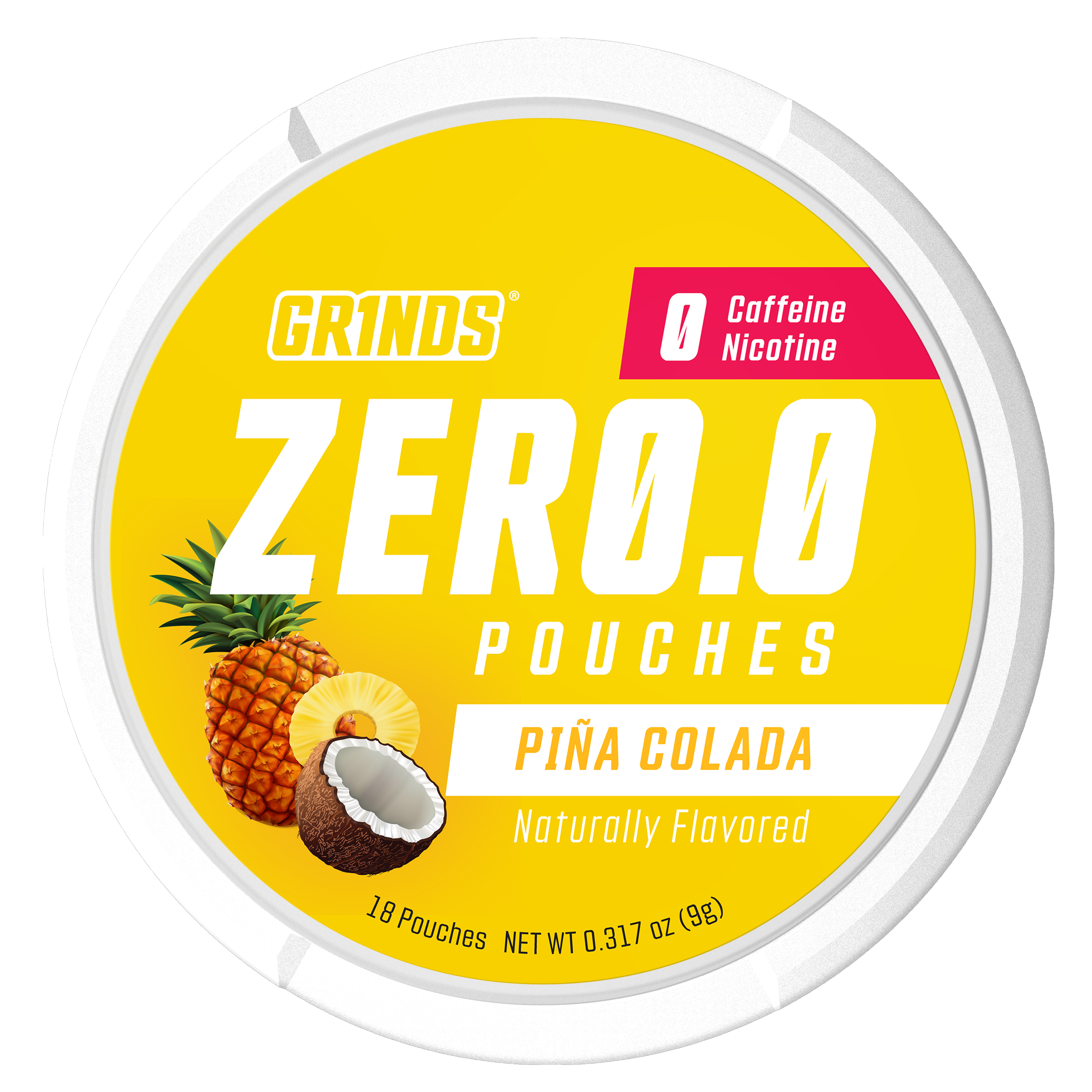Grinds Piña Colada | Flavored Pouches | #1 Alternative Pouch Brand