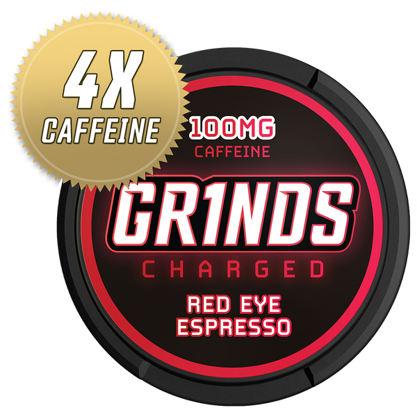 Grinds Red Eye Espresso | Caffeine Energy | #1 Alternative Pouch Grinds Red Eye Espresso | Caffeine Energy | #1 Alternative Pouch