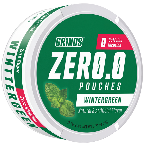 Grinds Wintergreen ZERØ.Ø | Flavored Pouches | #1 Alternative