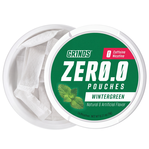 Grinds Wintergreen ZERØ.Ø | Flavored Pouches | #1 Alternative
