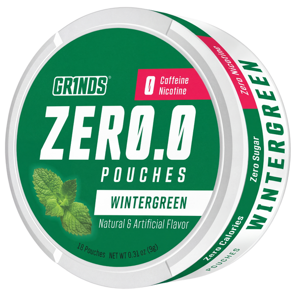 Grinds Wintergreen ZERØ.Ø | Flavored Pouches | #1 Alternative