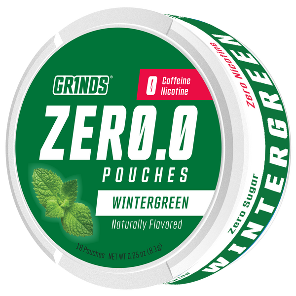 Grinds Wintergreen ZERØ.Ø | Flavored Pouches | #1 Alternative