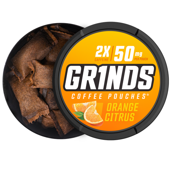 Energy & Tobacco Alternative Grinds Coffee Pouches Orange Citrus