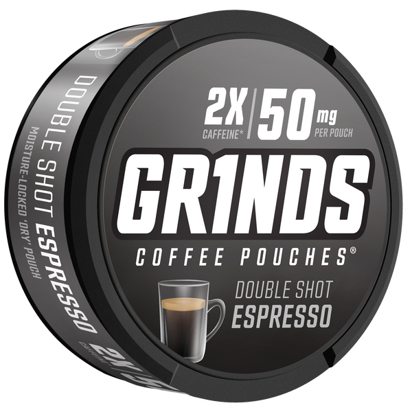 Energy & Tobacco Alternative Grinds Coffee Pouches Double Shot Espresso