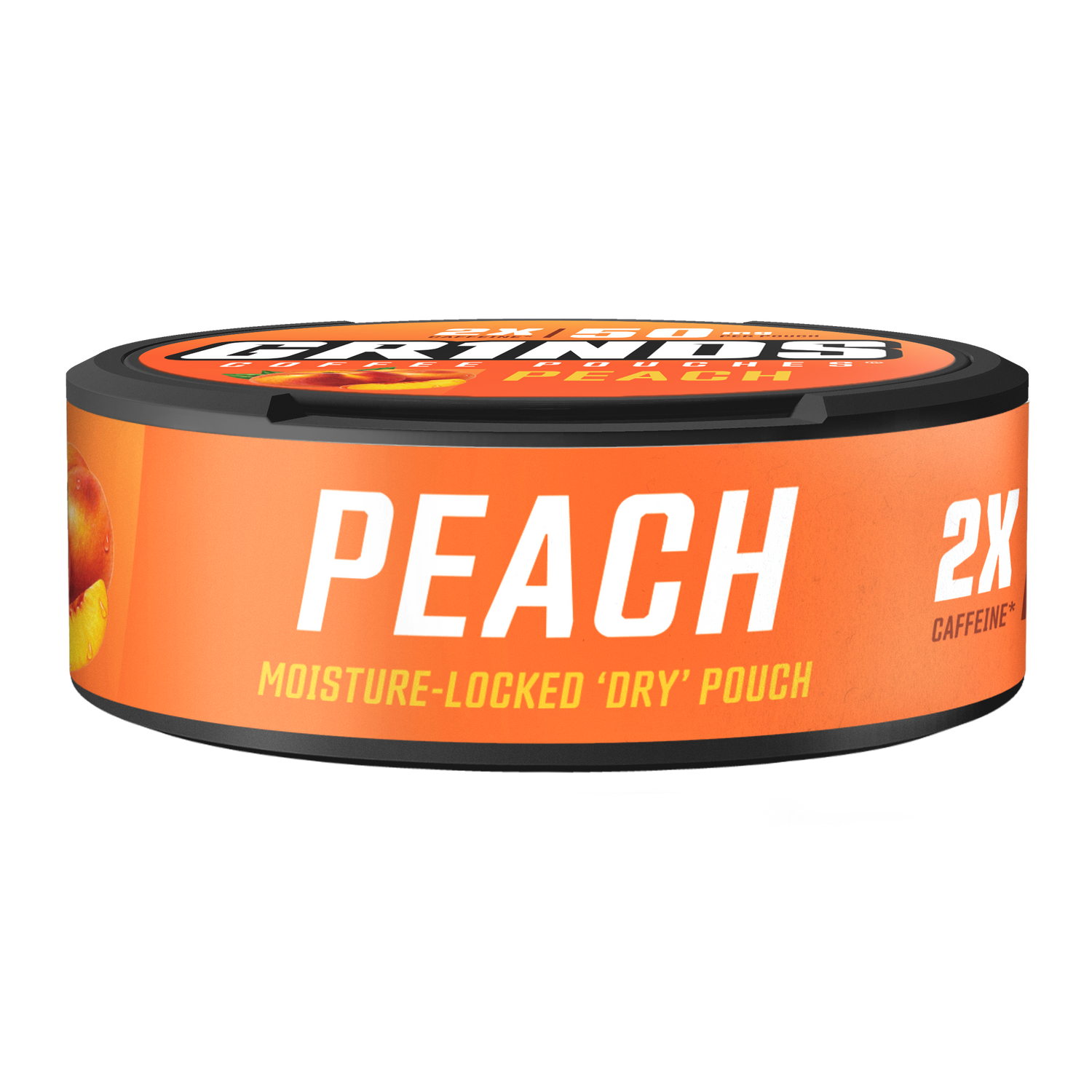 Energy & Tobacco Alternative Grinds Coffee Pouches Peach