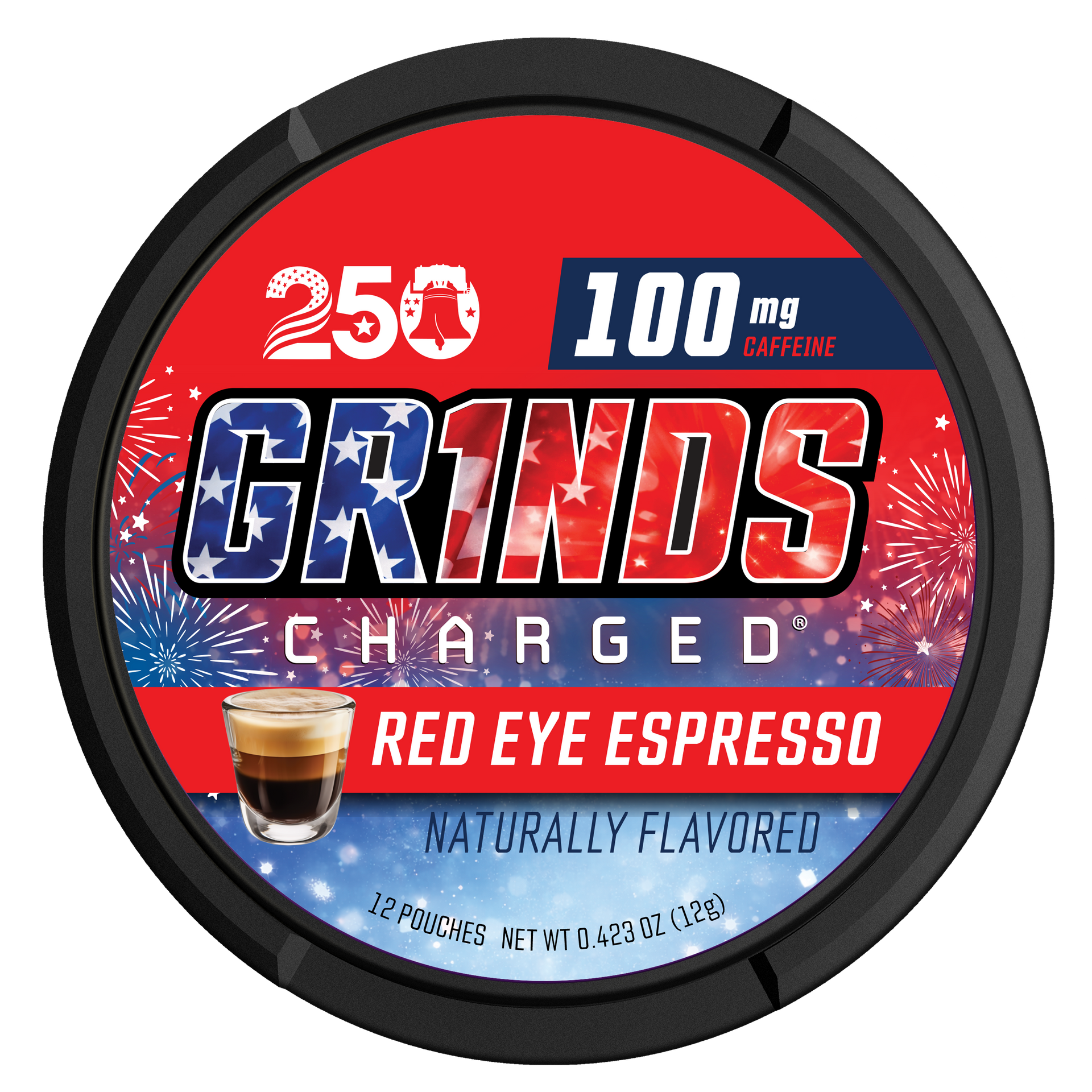 Grinds Red Eye Espresso USA 250 | Caffeine Energy | #1 Alternative