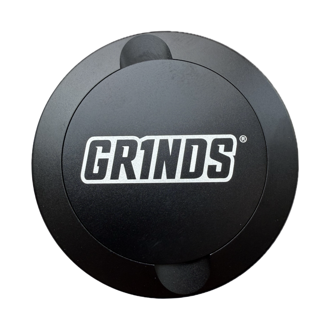 Grinds Black Metal Can