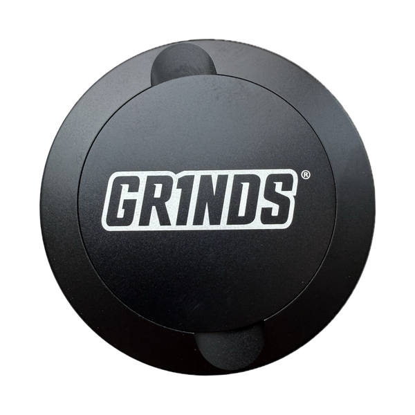 Grinds Black Metal Can