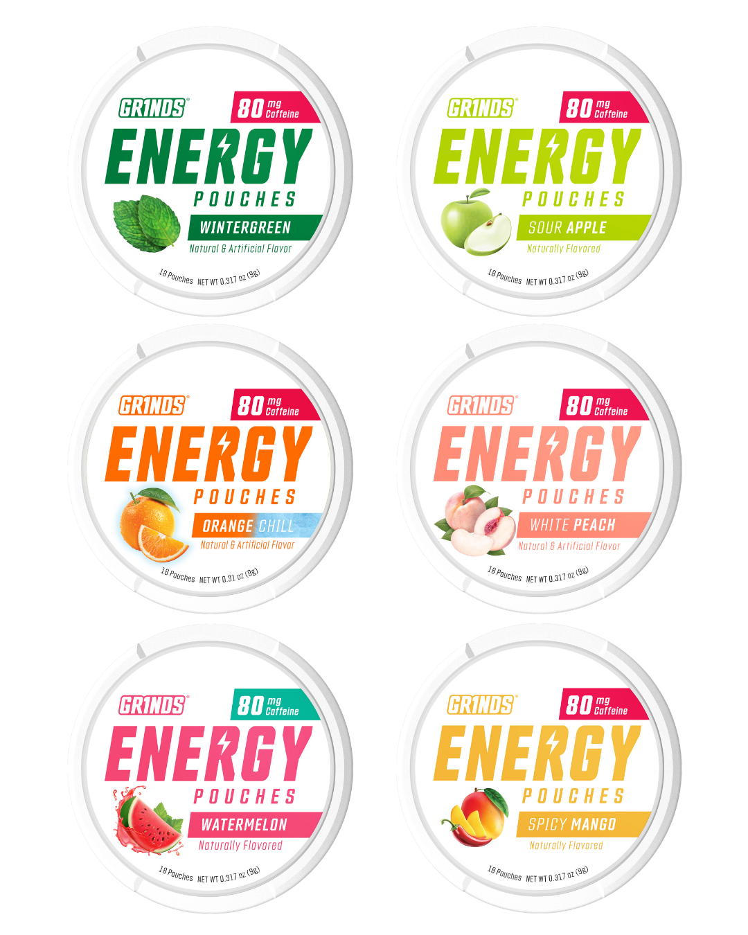 NEW 6-Pack Energy Sampler