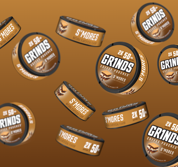 grinds tobacco Sweet Mint Coffee Pouches | 20 Cans bold fresh mint flavor with a flurry of sweet Grinds Spearmint Coffee Pouches |