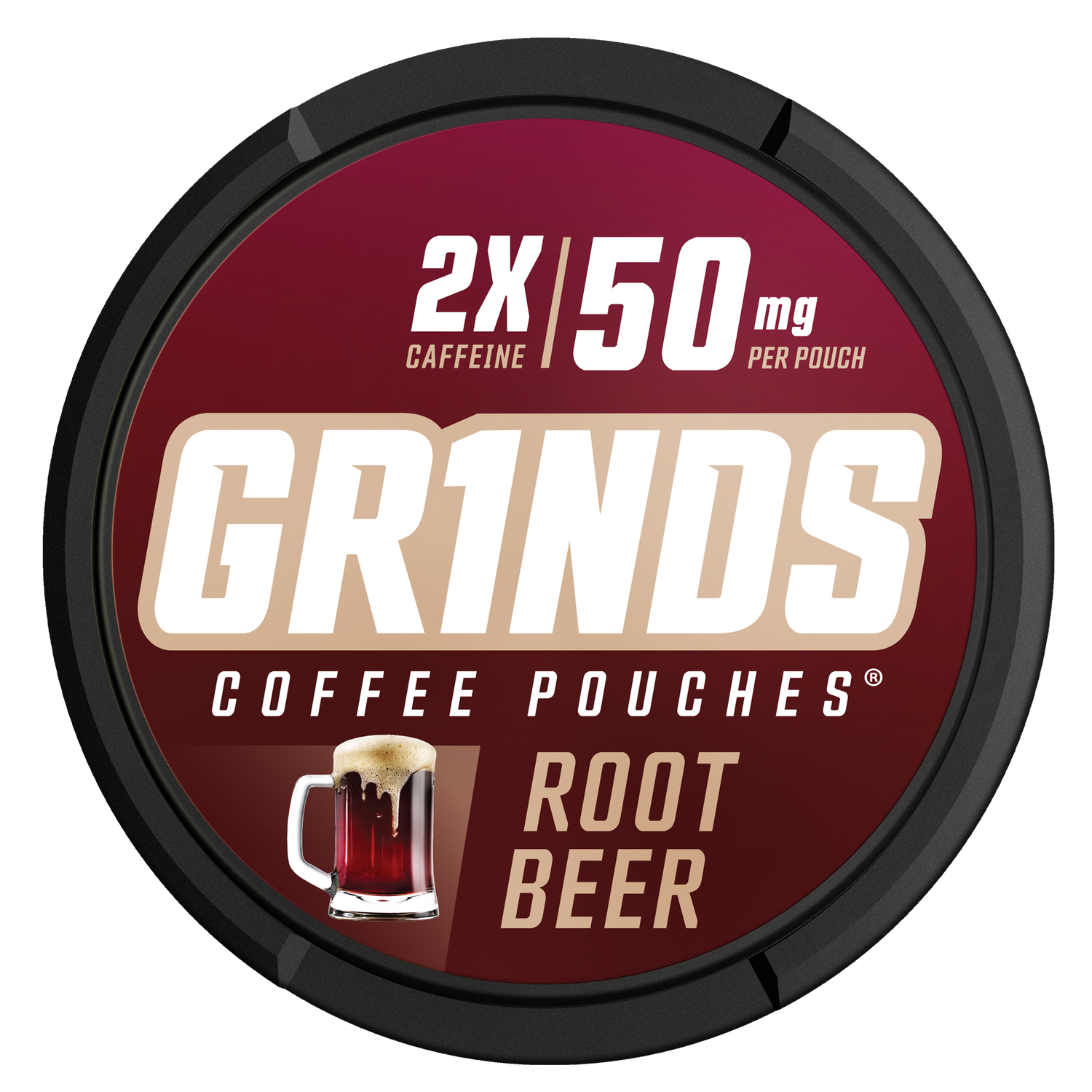 Energy & Tobacco Alternative Grinds Coffee Pouches Root Beer
