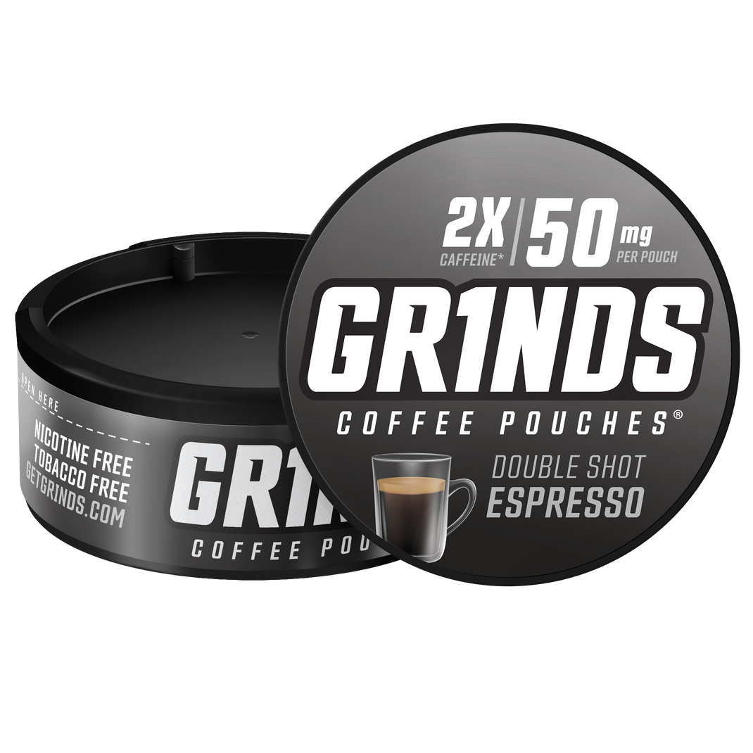 Energy & Tobacco Alternative Grinds Coffee Pouches Double Shot Espresso